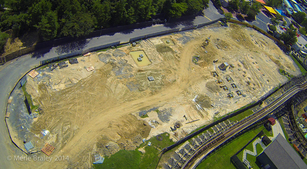 Carowinds Fury 325 Construction